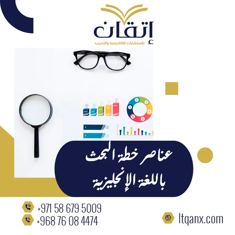 دليل مبسط لفهم عناصر خطة البحث باللغة الإنجليزية